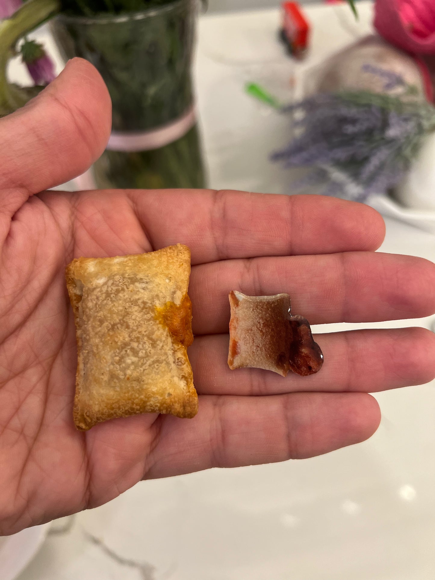 Exploding Pizza Bite Pin