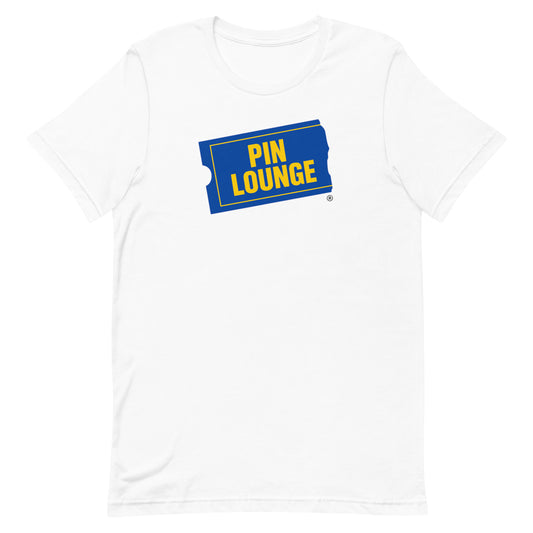Pin Lounge Ticket t-shirt