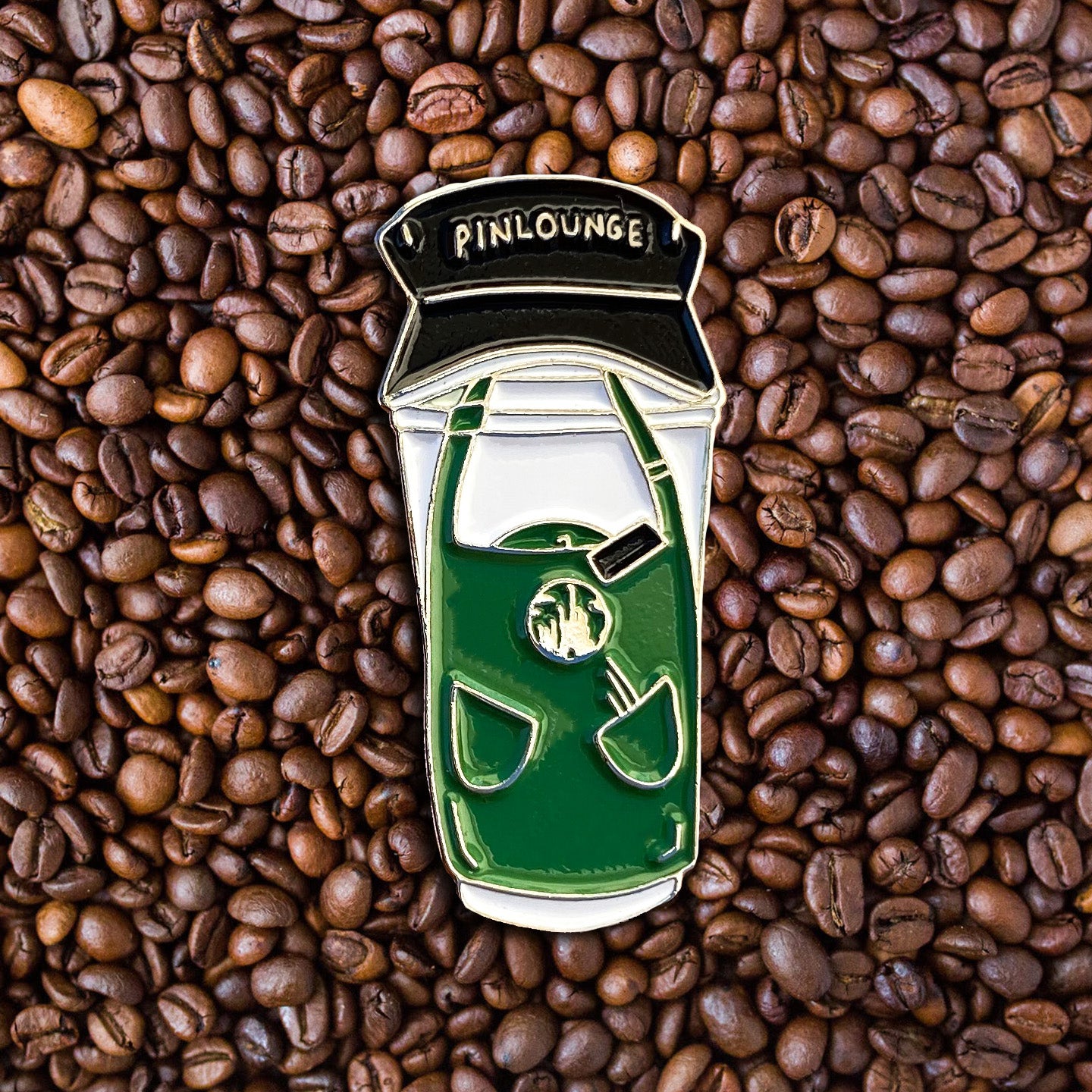 Barista Castle Cup Pin
