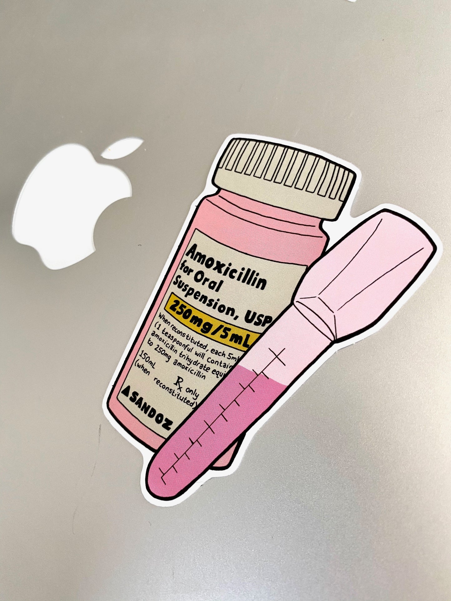 Pink Medicine Sticker