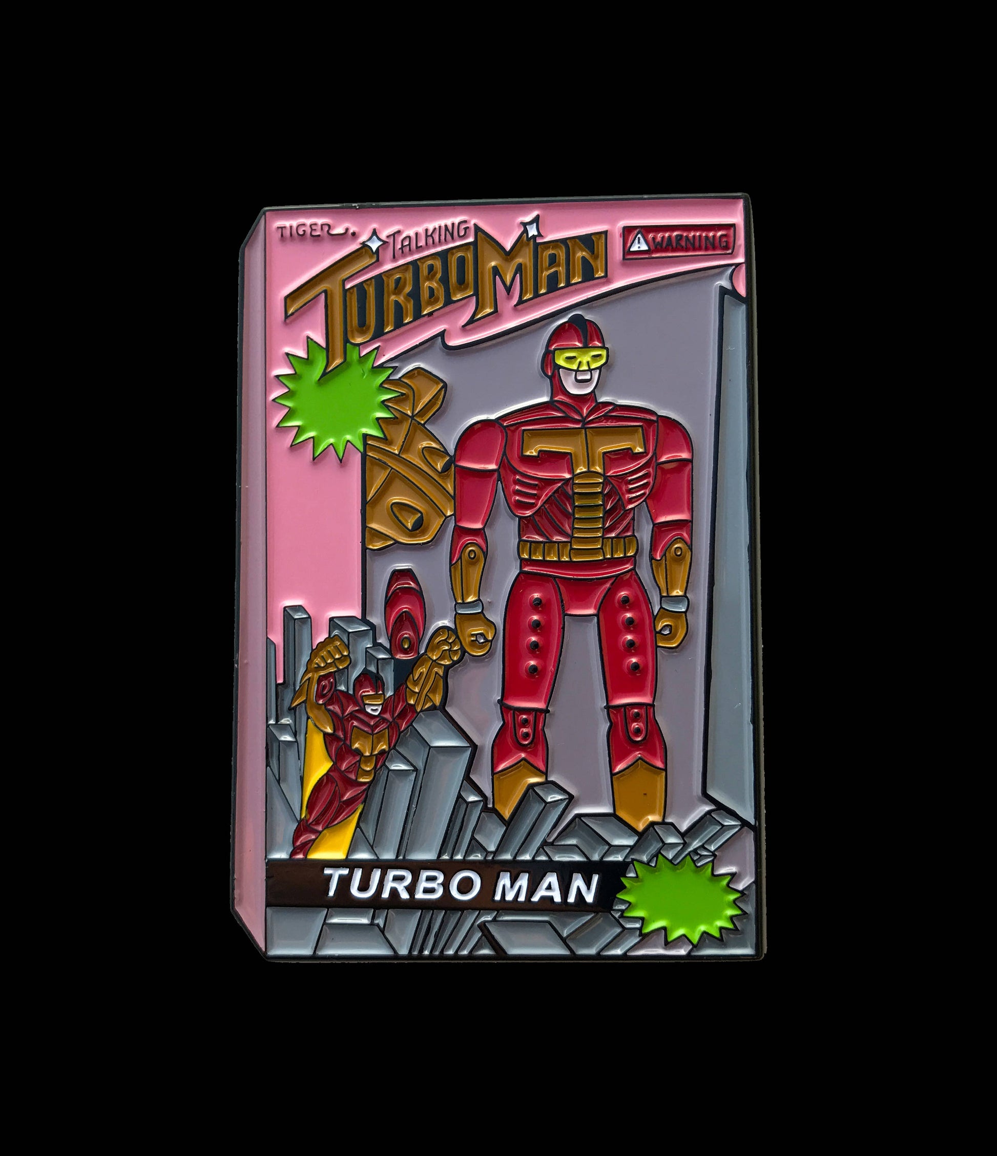 Turbo Man Pin