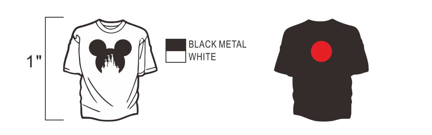 Disney Tiny Tee Castle Pin