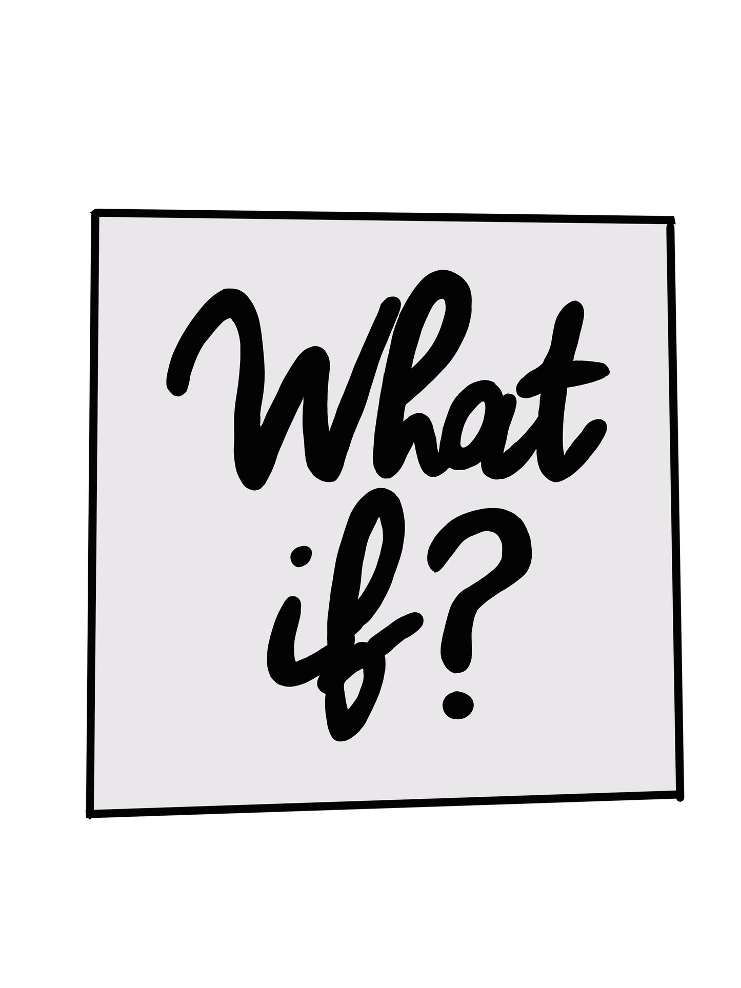 What if? ...Enamel Pin