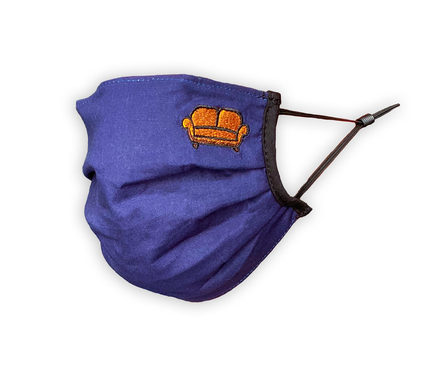Pin Lounge Couch Face Mask and Free Couch Pin