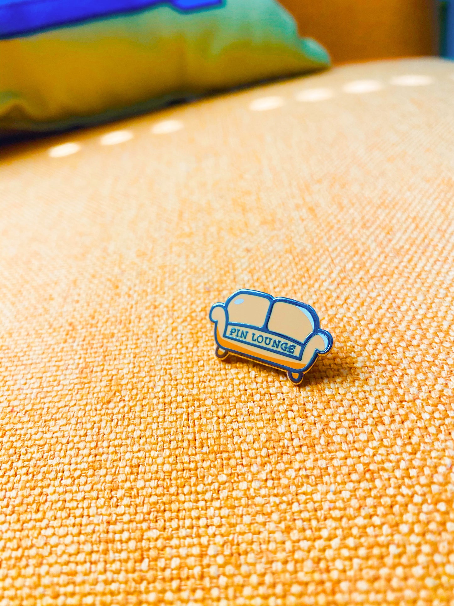 Pin Lounge Couch Face Mask and Free Couch Pin