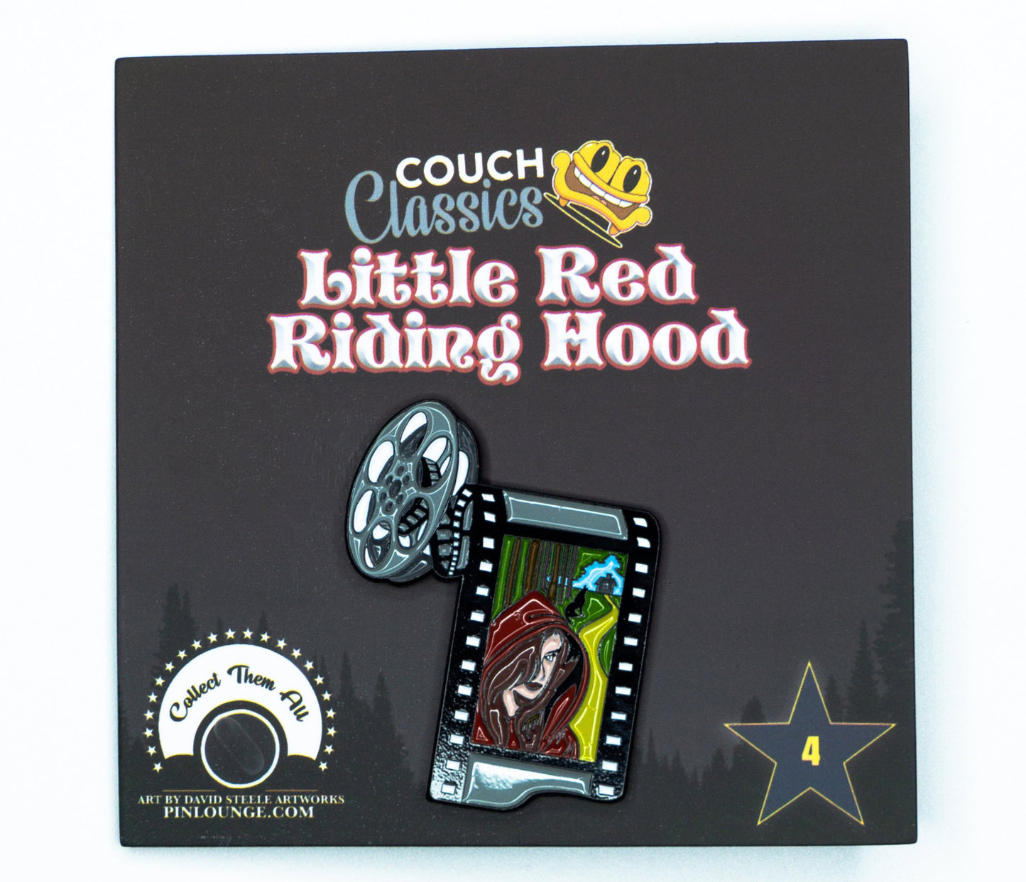 Little Red Riding Hood Enamel Pin