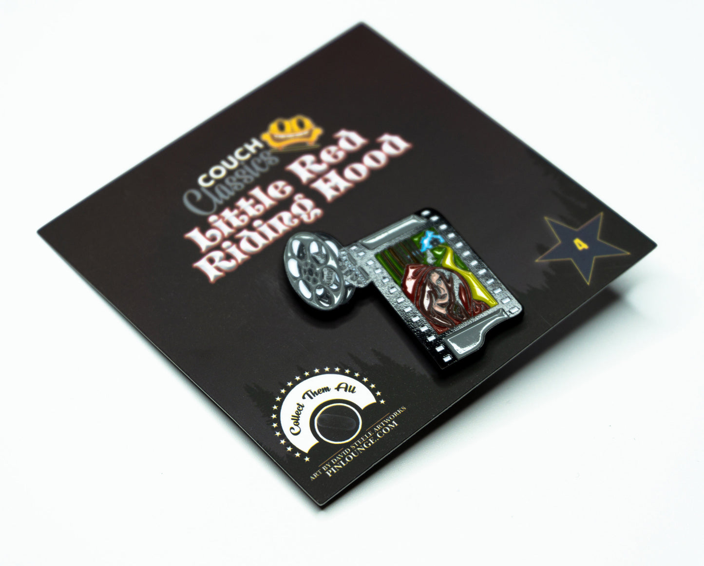 Little Red Riding Hood Enamel Pin