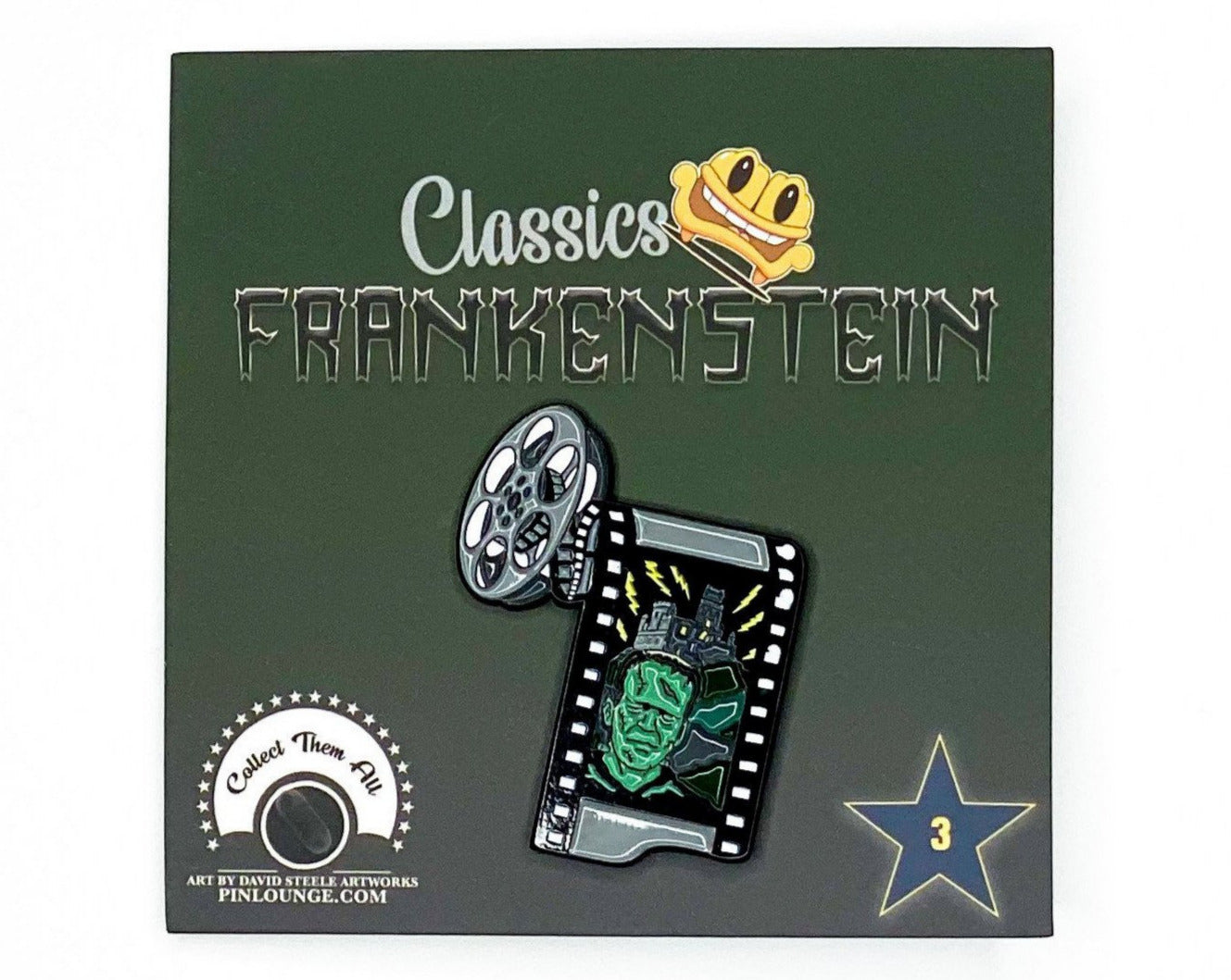 Frankenstein Enamel Pin