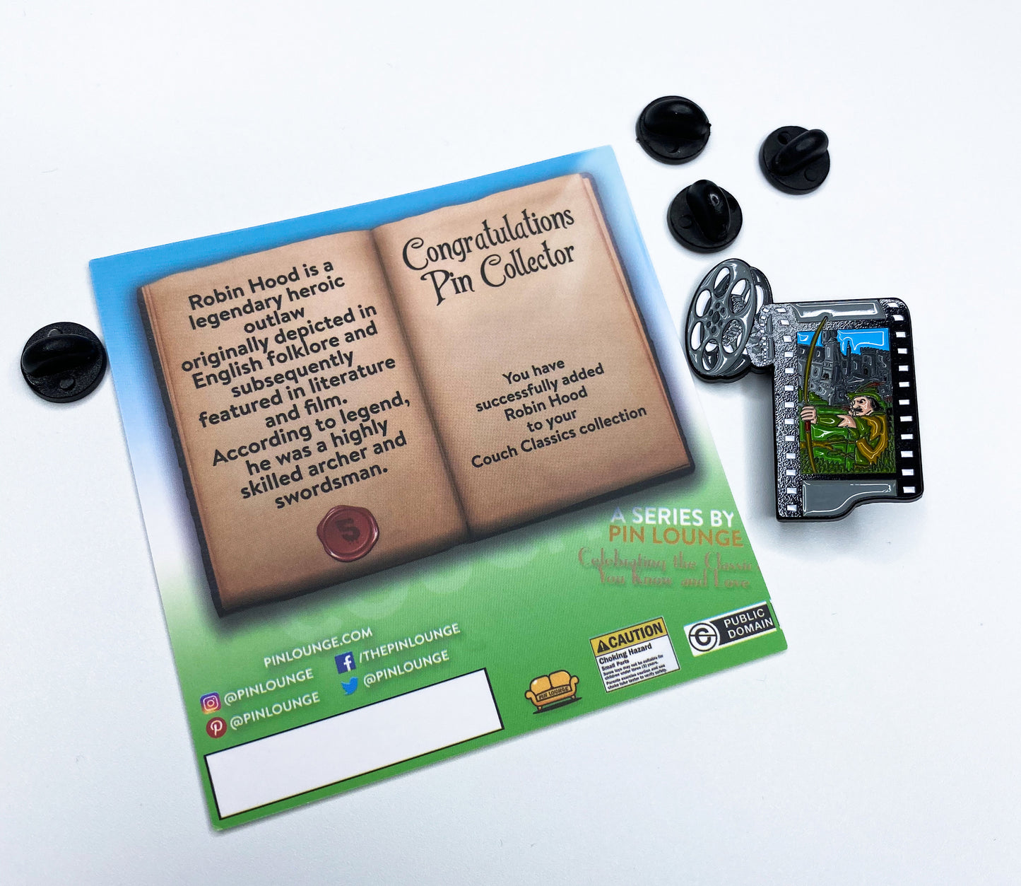 Robin Hood Enamel Pin