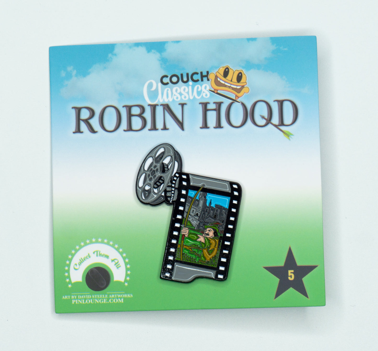 Couch Classics Enamel Pins (Various Styles)