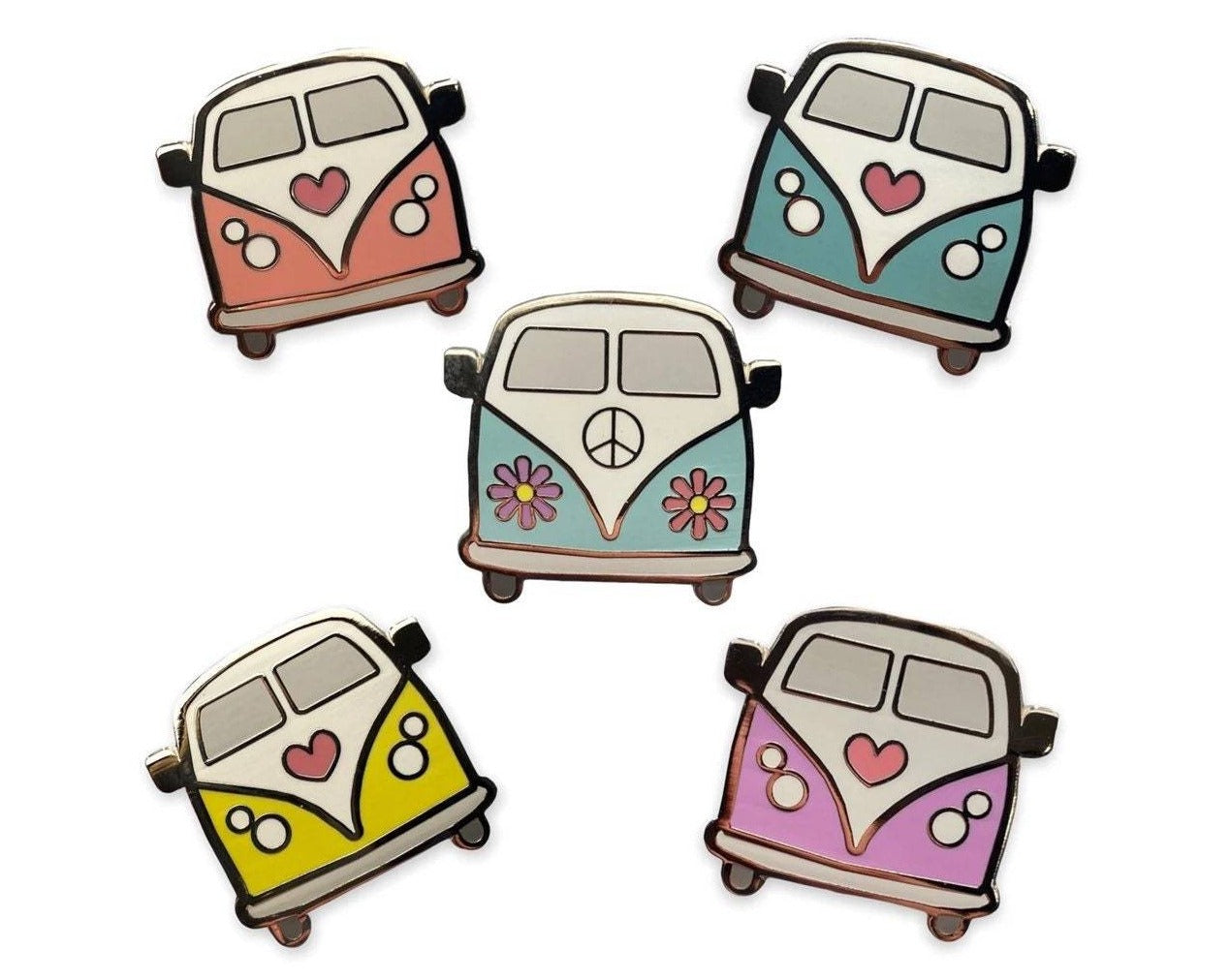 Camper Love Pins ( Various ) | hippie pins | weed pins | peace pins | love pins