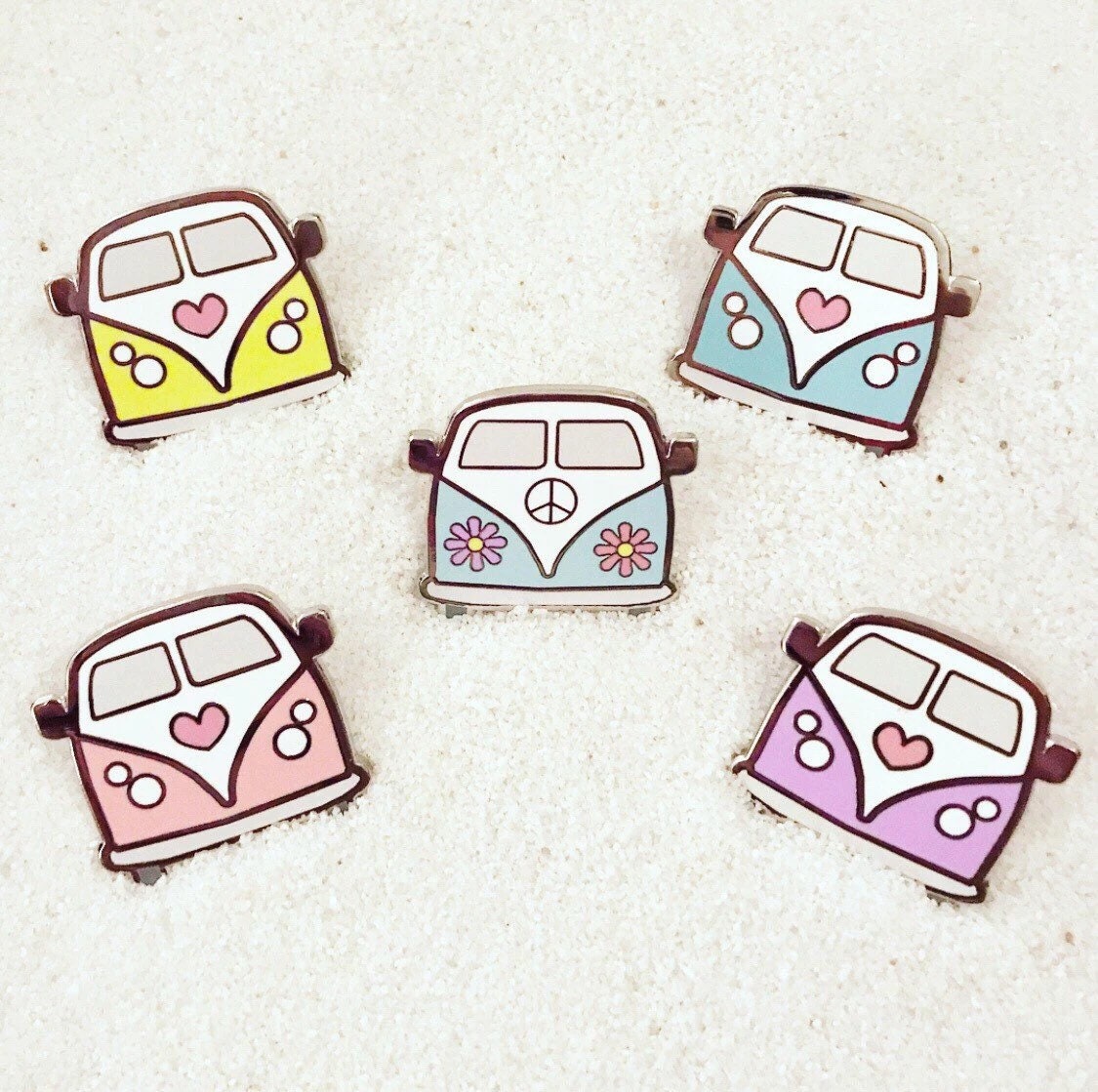 Camper Love Pins ( Various ) | hippie pins | weed pins | peace pins | love pins