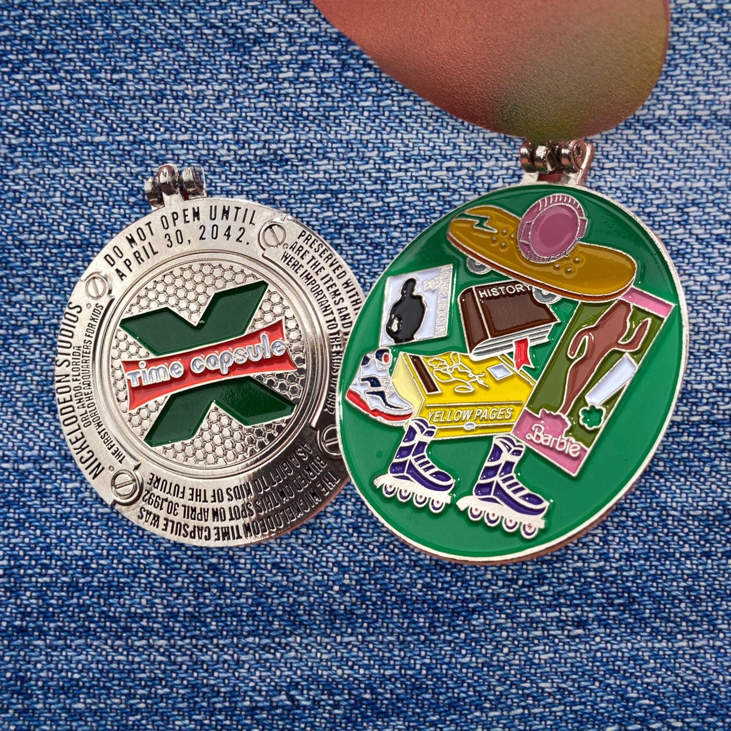 Time Capsule Enamel Pin | Nickelodeon pin | nostalgia pins | throw back pins | Nick jr