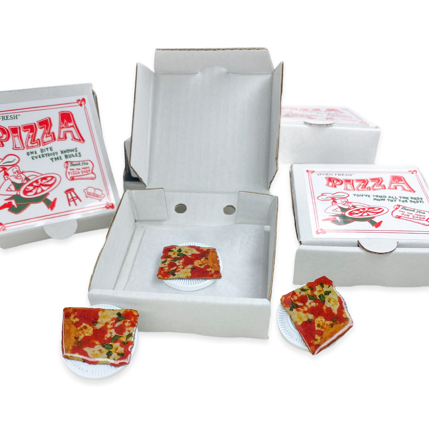 Grandma Slice of Pizza Pin (Magnetic)