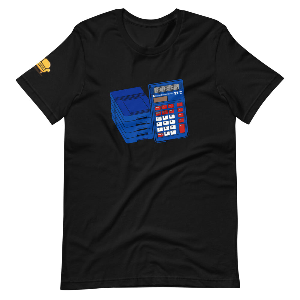 Old School Calculator T Shirt