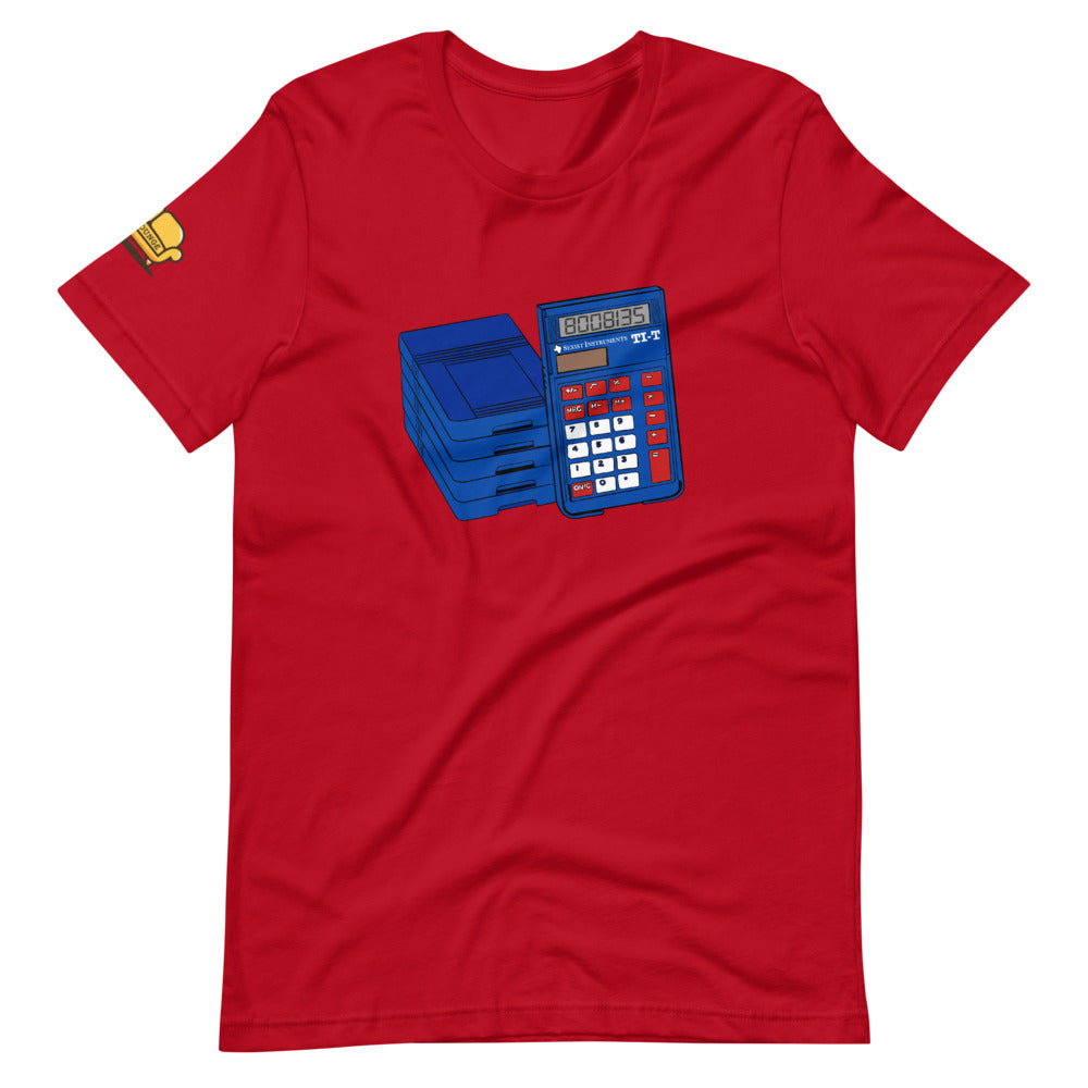 Old School Calculator T Shirt