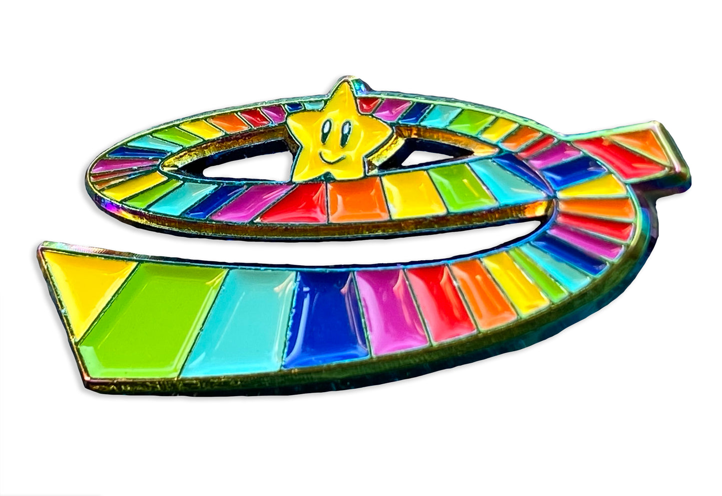 Rainbow Star Pin