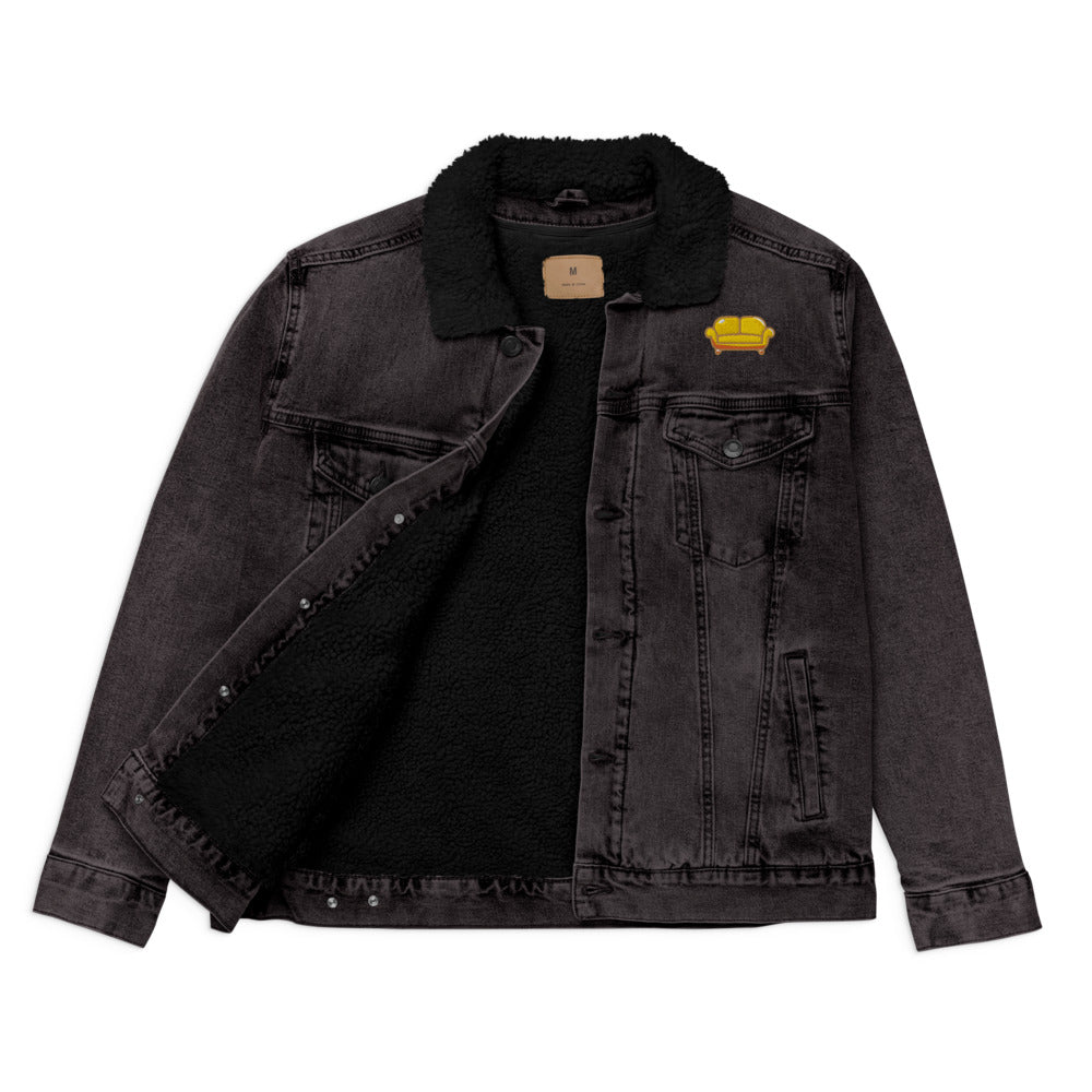 Pin Lounge Denim Sherpa Jacket