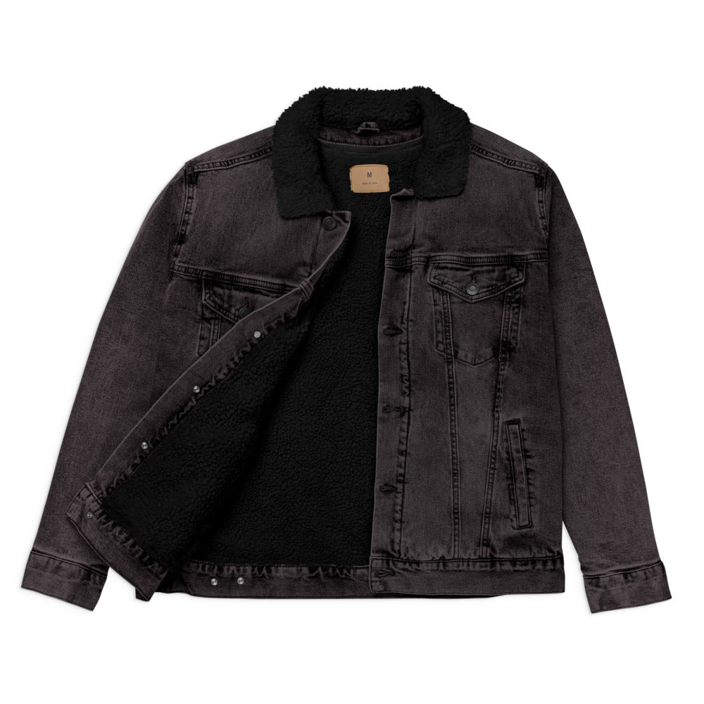 Pin Lounge Denim Sherpa Jacket