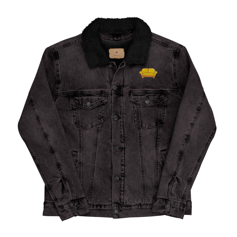 Pin Lounge Denim Sherpa Jacket