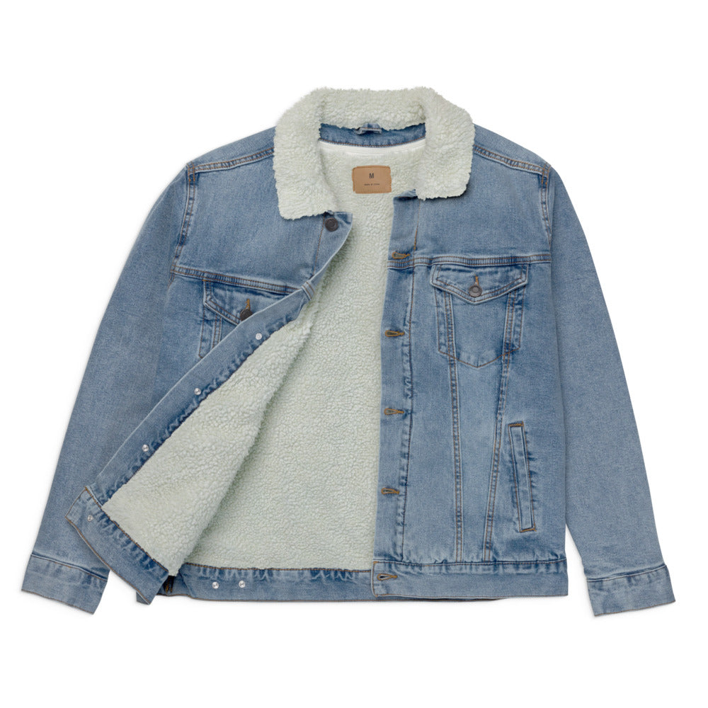 Pin Lounge Denim Sherpa Jacket