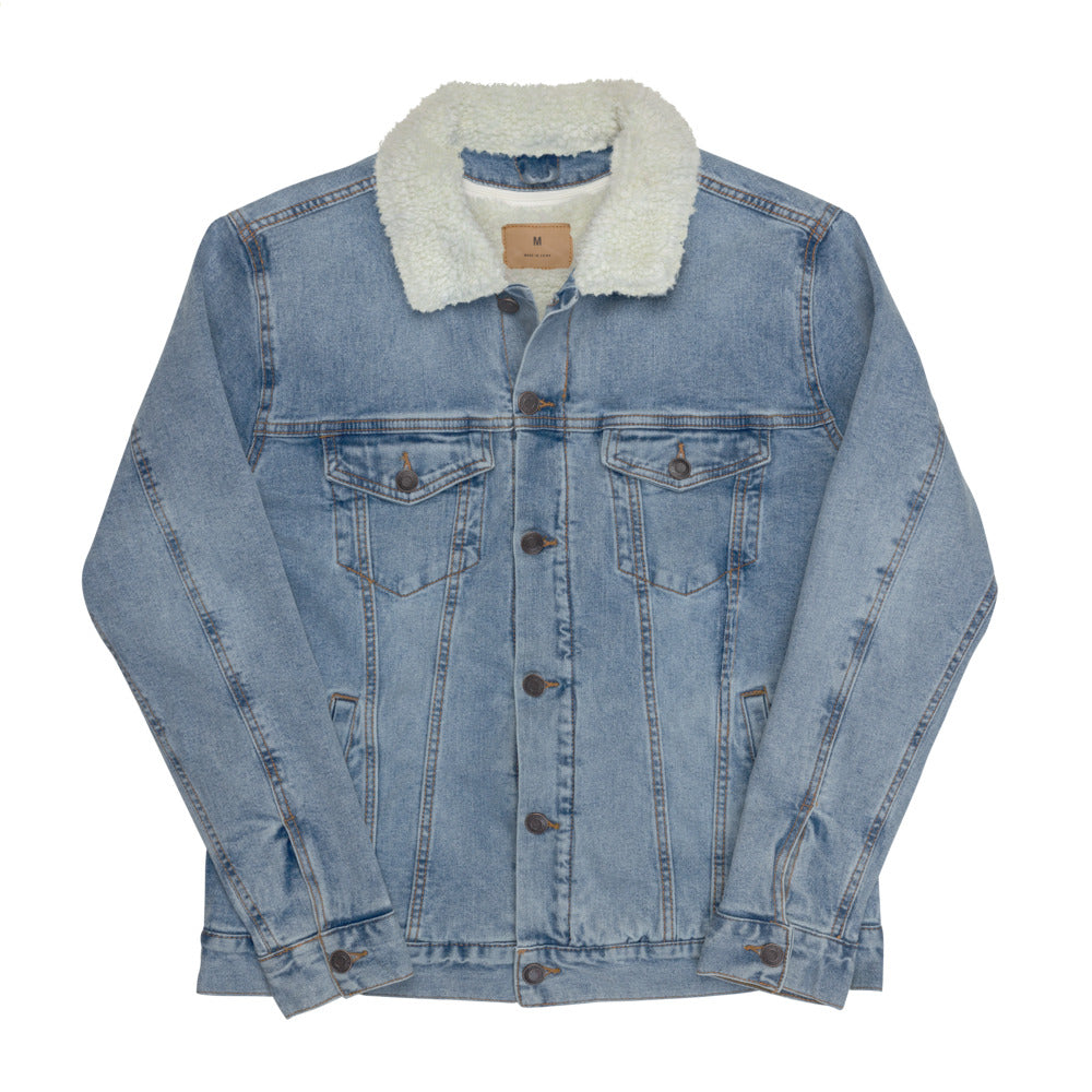 Pin Lounge Denim Sherpa Jacket