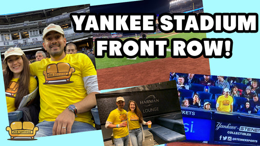 First Row at Yankee Game - New York, NY