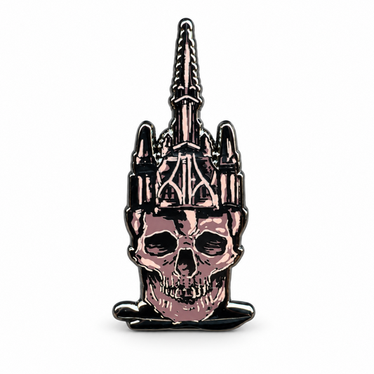Skull Castle Pin