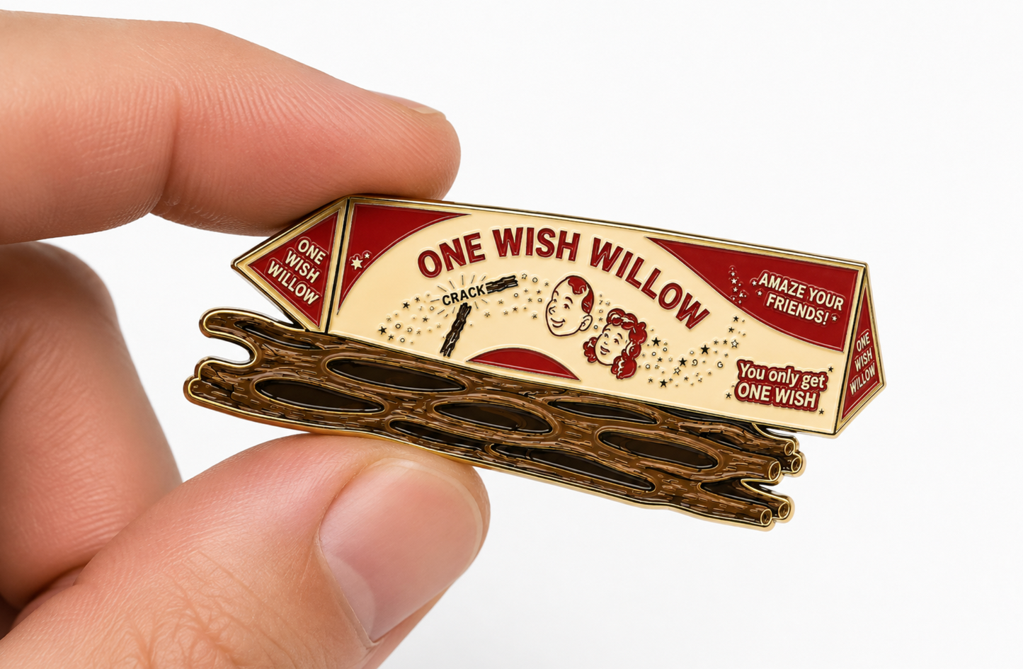 One Wish Willow Pin ( Pre Order)