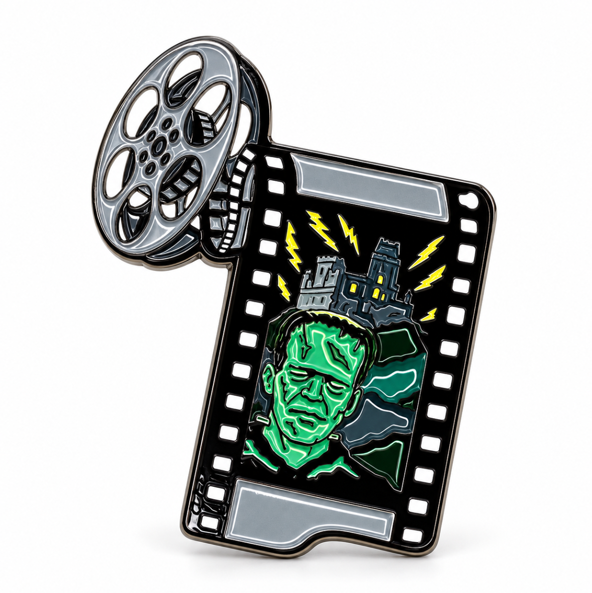 Frankenstein Enamel Pin