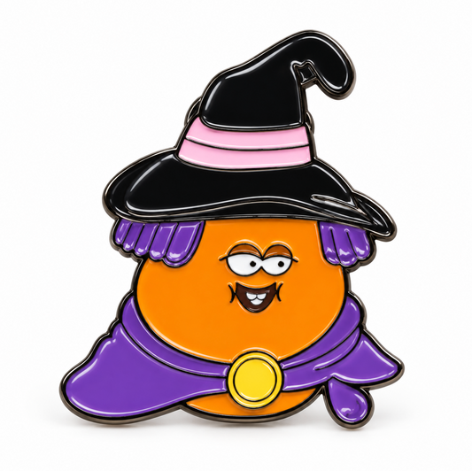 Witch Halloween Pin