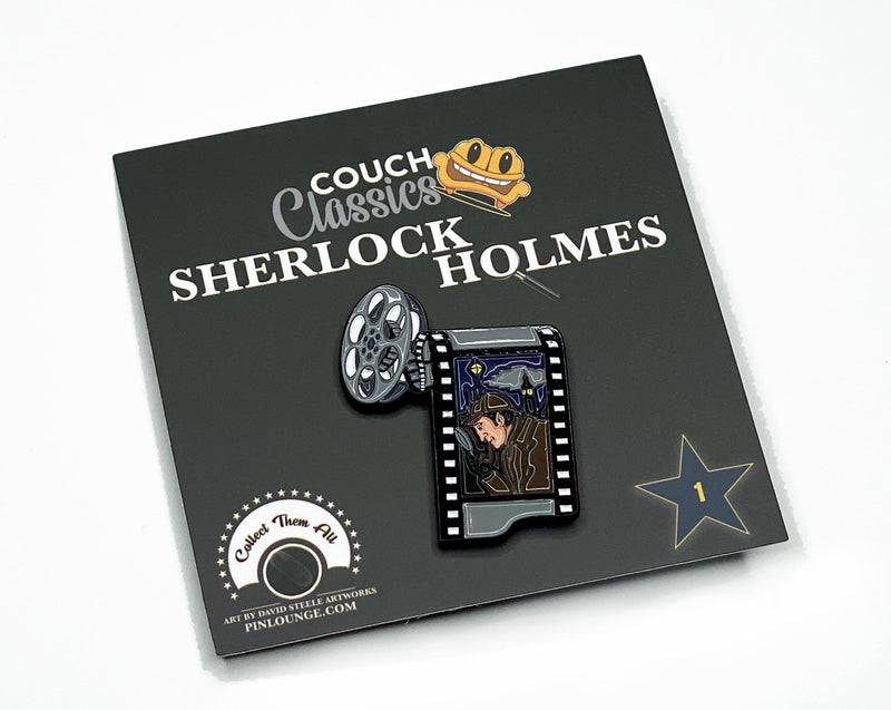 Sherlock Holmes Enamel Pin
