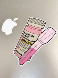 Pink Medicine Sticker