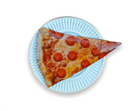 Real Slice of Pepperoni Pizza Pin (Magnetic)
