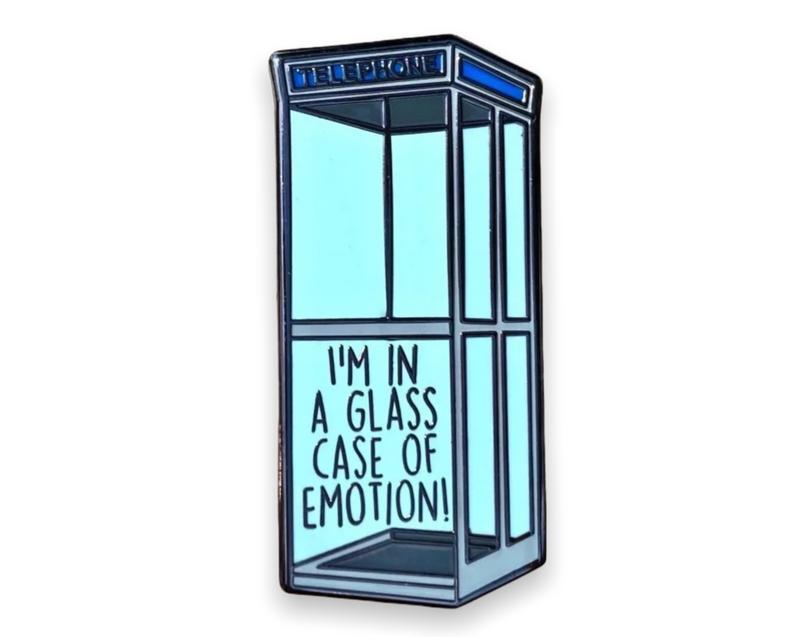 Glass Case of Emotion Pin