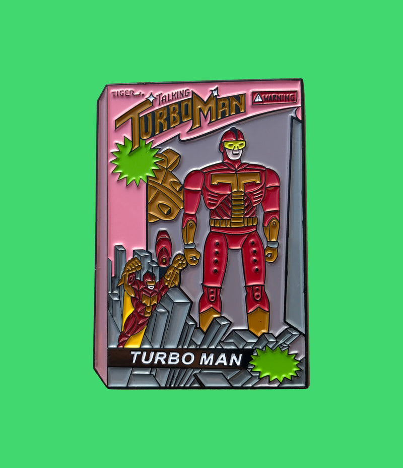 Turbo Man Pin