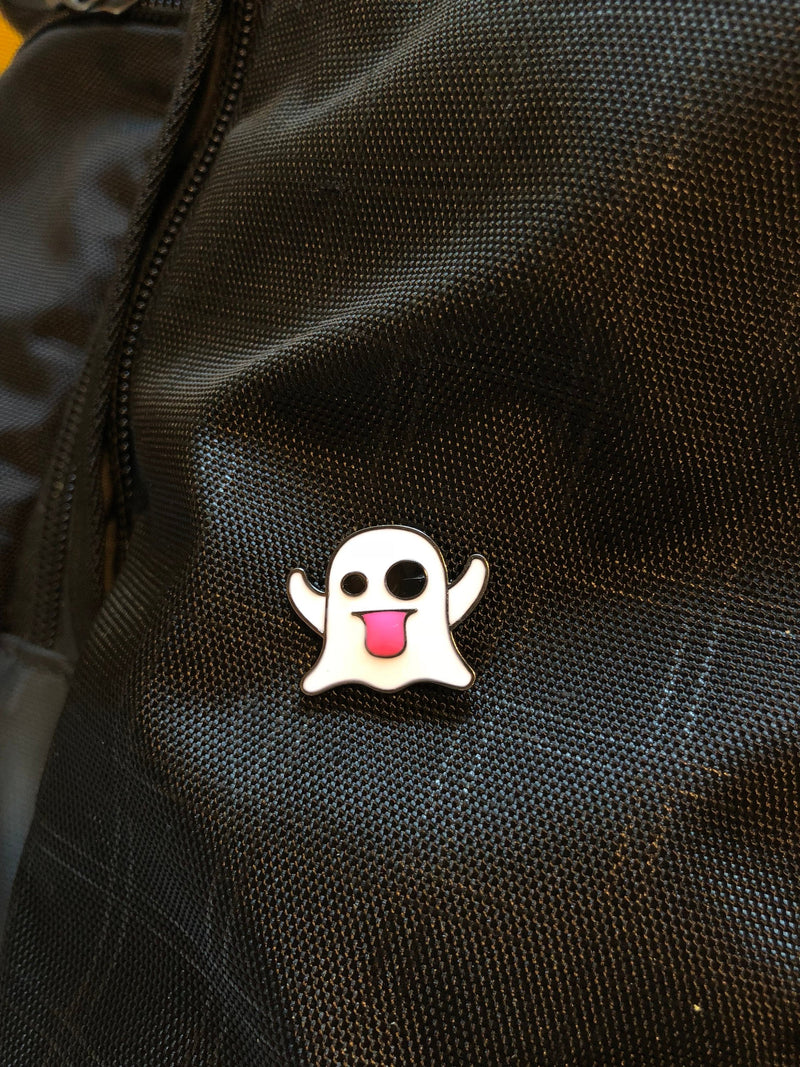 Ghost Emoji Pin