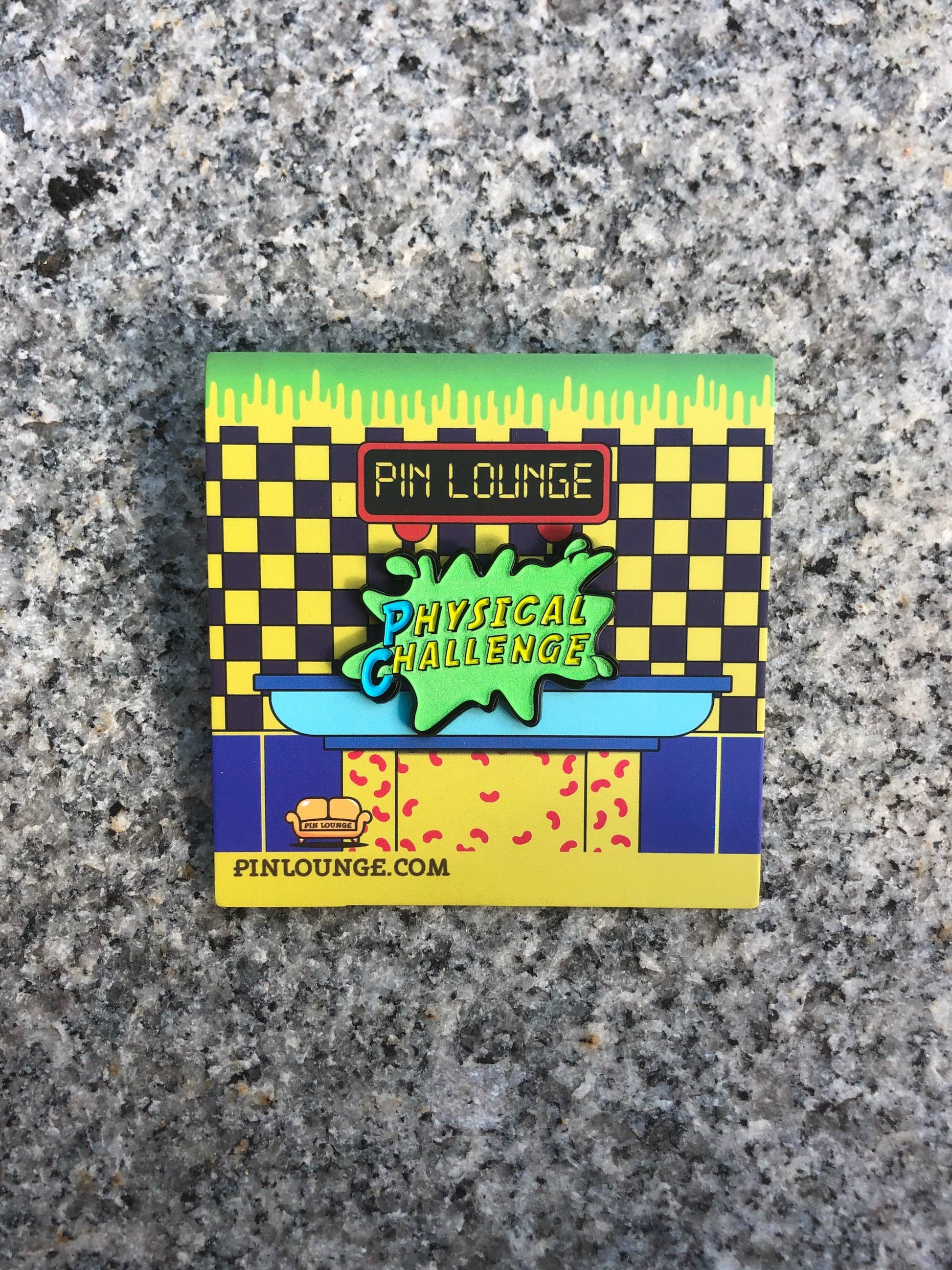 Double Dare Physical Challenge Pin (Glow in the Dark)