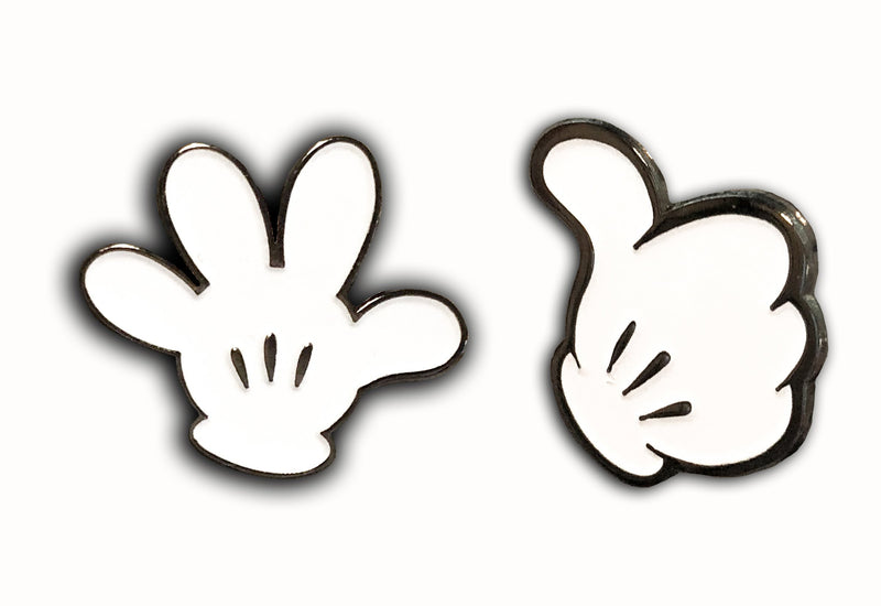 Mickey Glove and Thumbs Up Mickey ( 2 Pins )