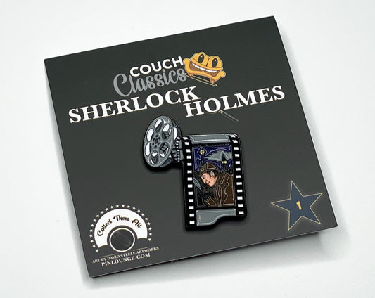 Sherlock Holmes Enamel Pin