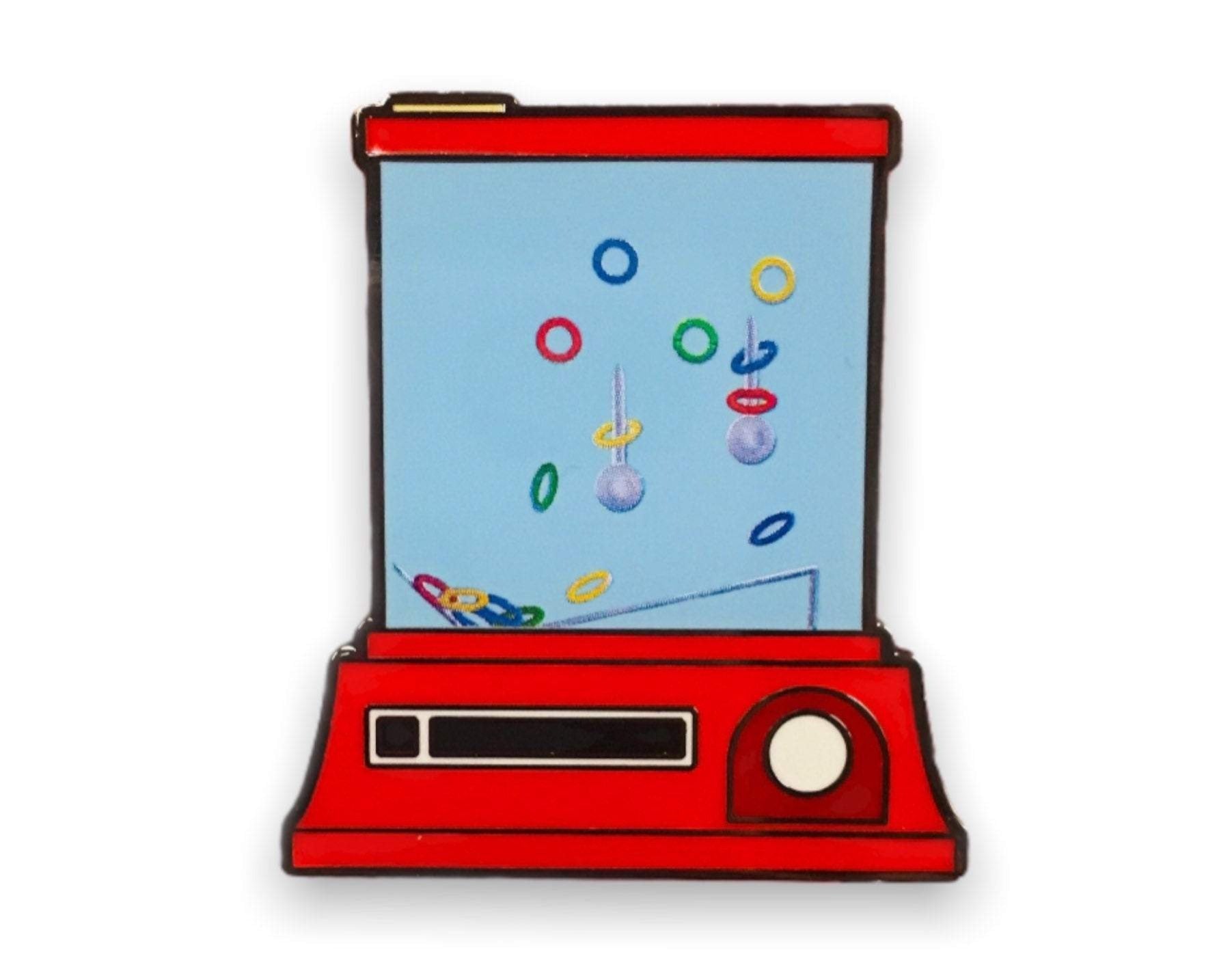 Water Ring Toss Game Enamel Pin | funny enamel pins | nostalgia pins