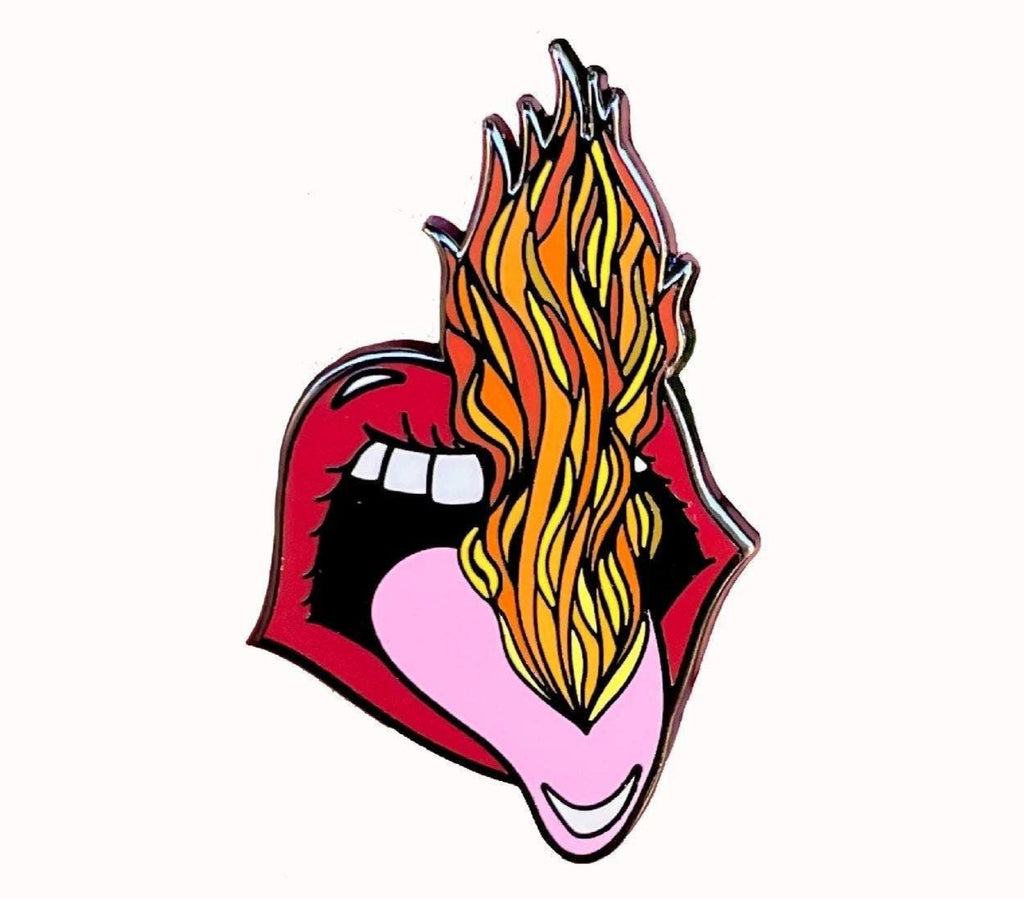 Fire Tongue Pin