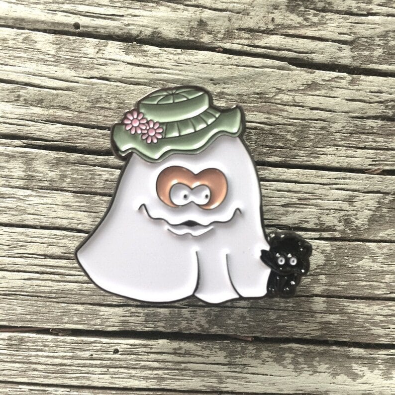 Ghost McBoo Halloween McNugget Enamel Pin | McDonalds toys | mummies | nostalgia pins