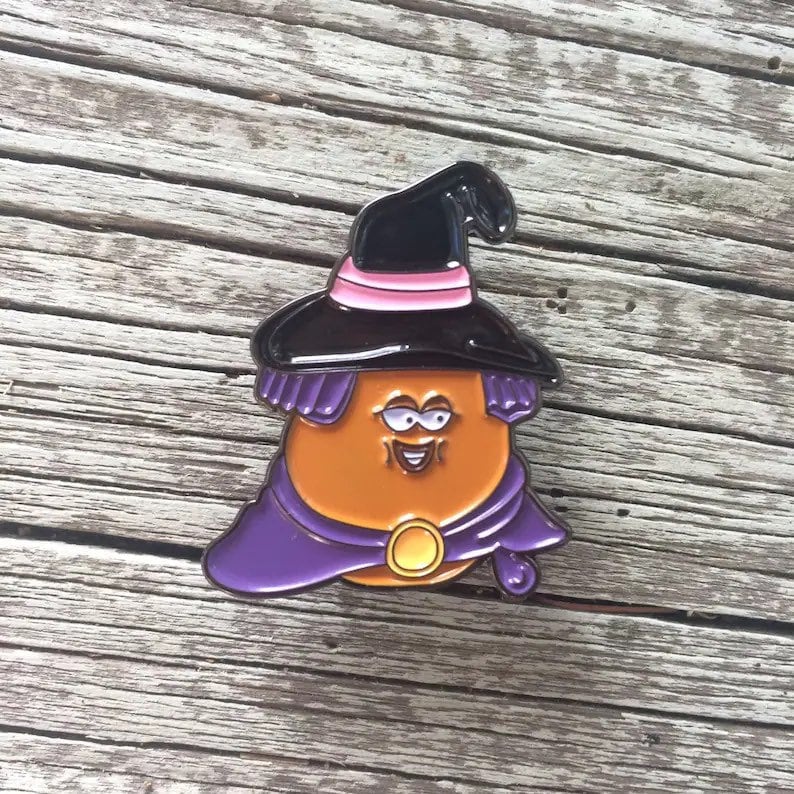Mummy Halloween McNugget Enamel Pin | McDonalds toys | mummies | nostalgia pins