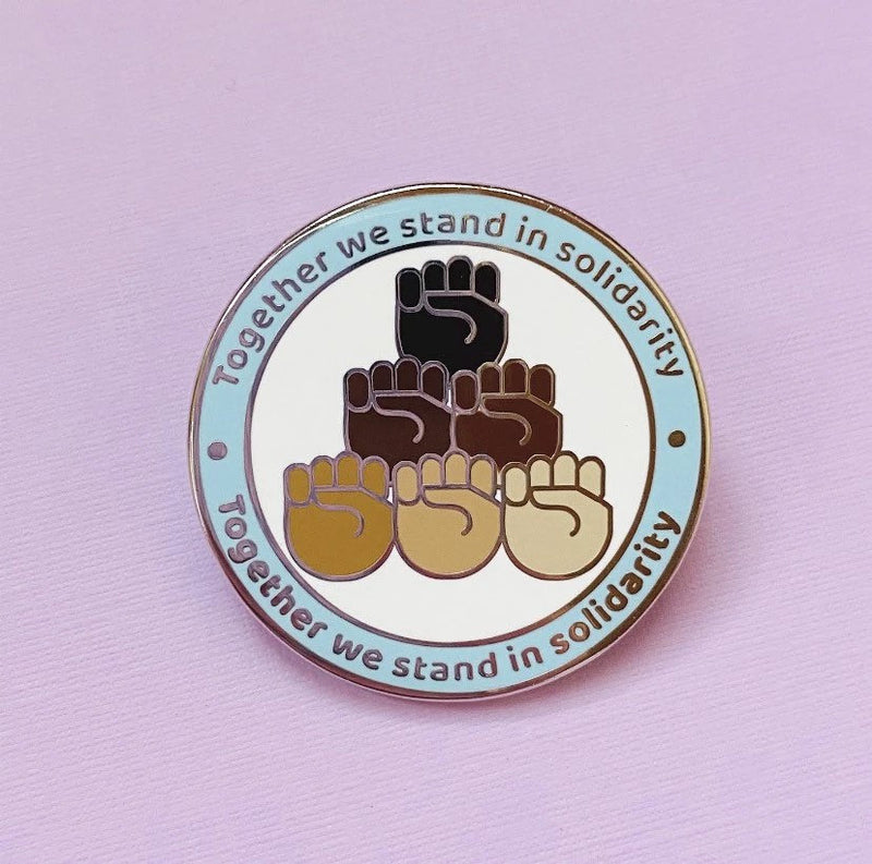 Together We Stand Pin | together pins | better together pins | stick together pins