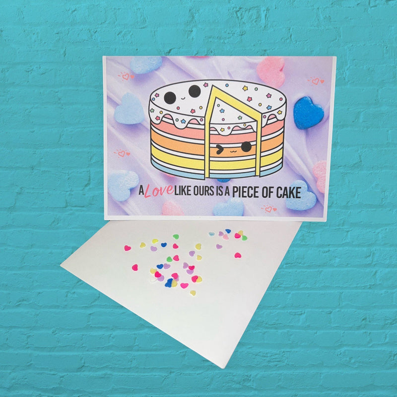 A Love Like Ours Is A Piece of Cake Card