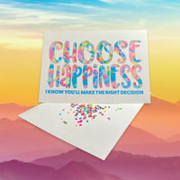 Choose HAPPINESS! card