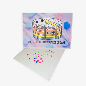 A Love Like Ours Is A Piece of Cake Card