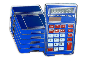 Old School Calculator Pin